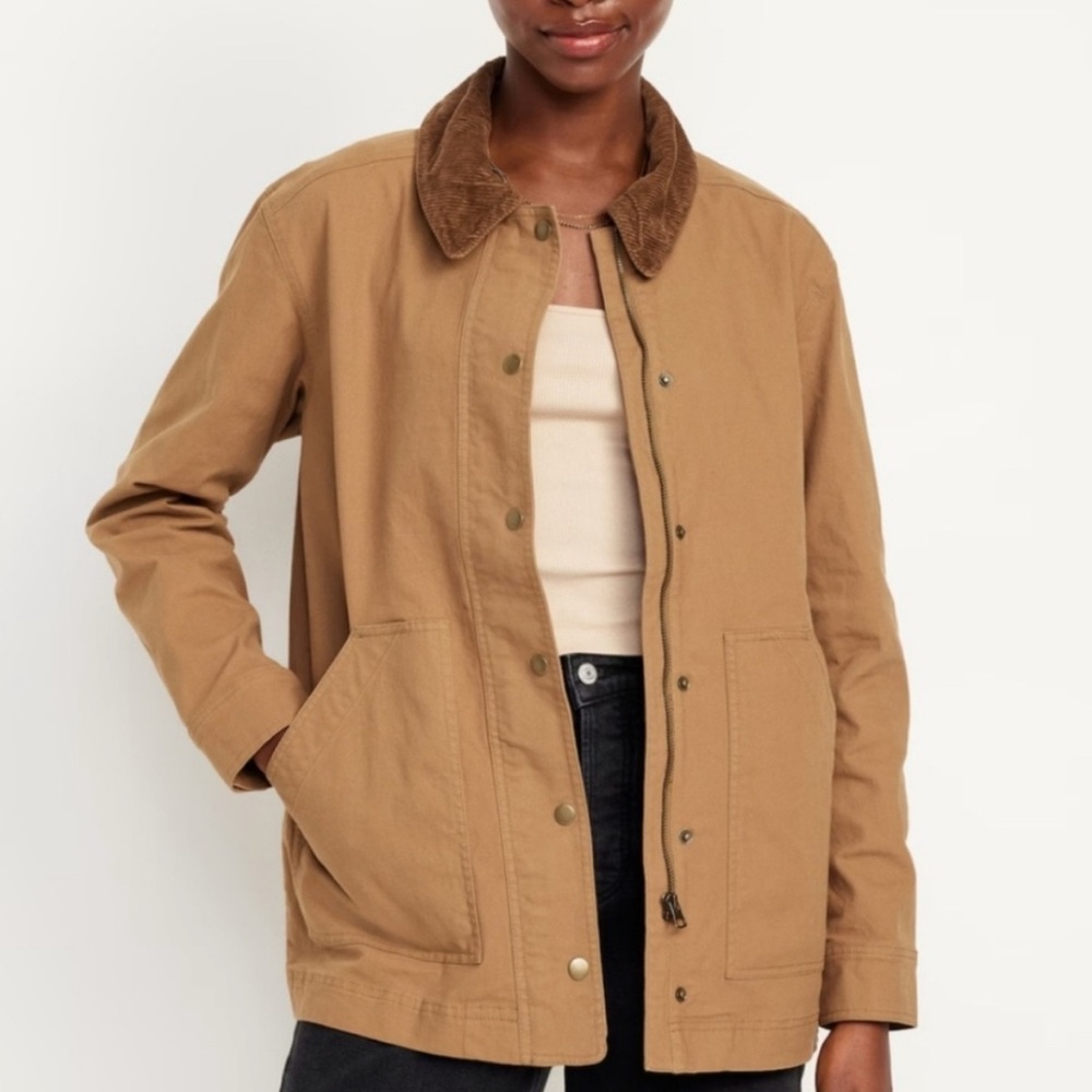 NWT Old Navy Canvad Barn Jacket Coat SOLD OUT Size Smalll